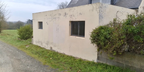 Avril 2025 : ravalement de façade (photo avant)